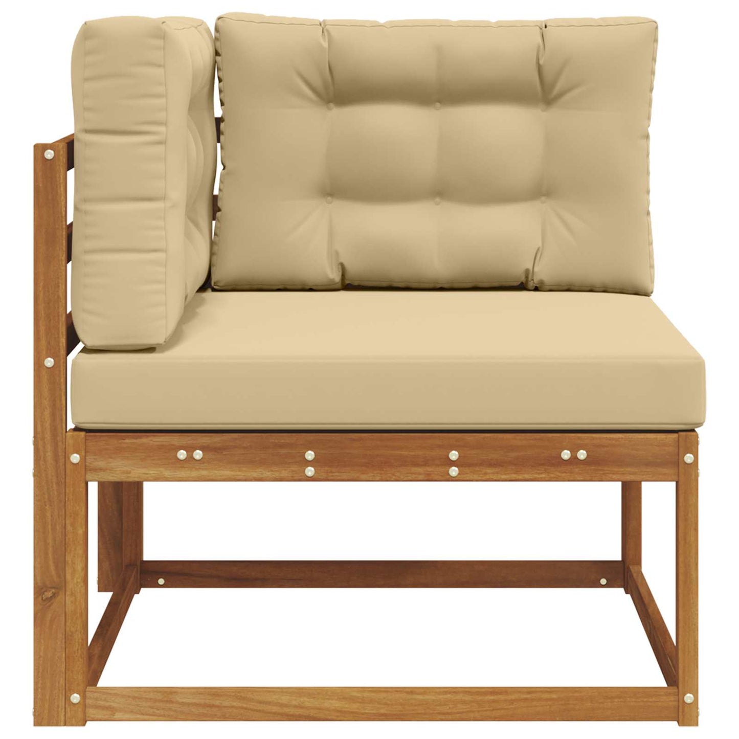 Outdoor Ecksofa Natur