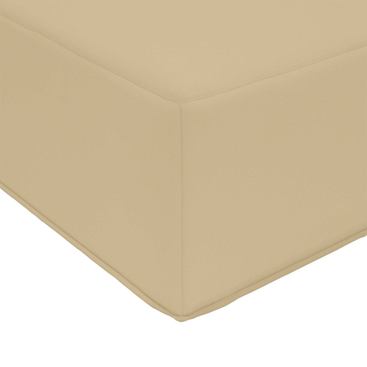 Sofakissen für draußen Polyester Beige 60 x 60 cm