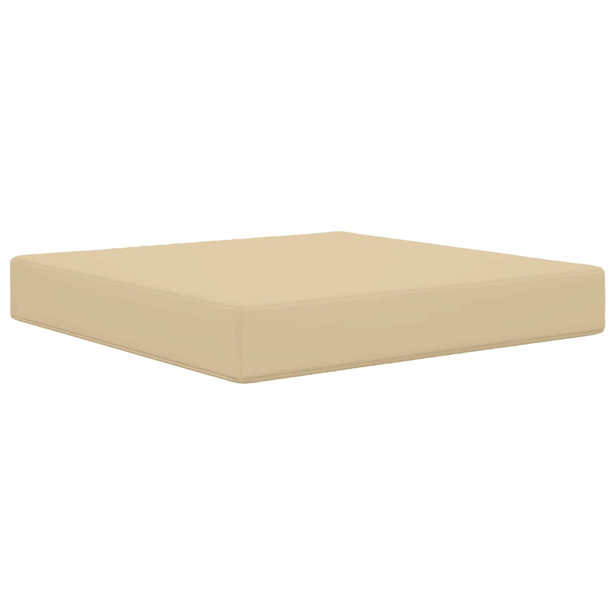 Sofakissen für draußen Polyester Beige 60 x 60 cm