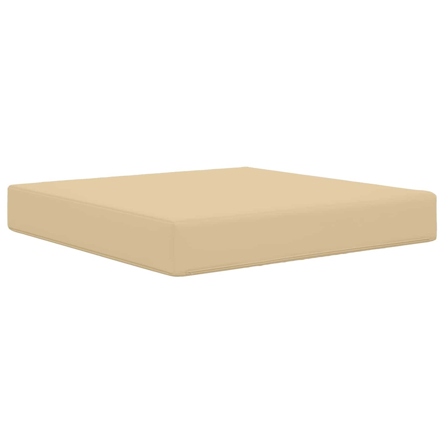 Sofakissen für draußen Polyester Beige 60 x 60 cm