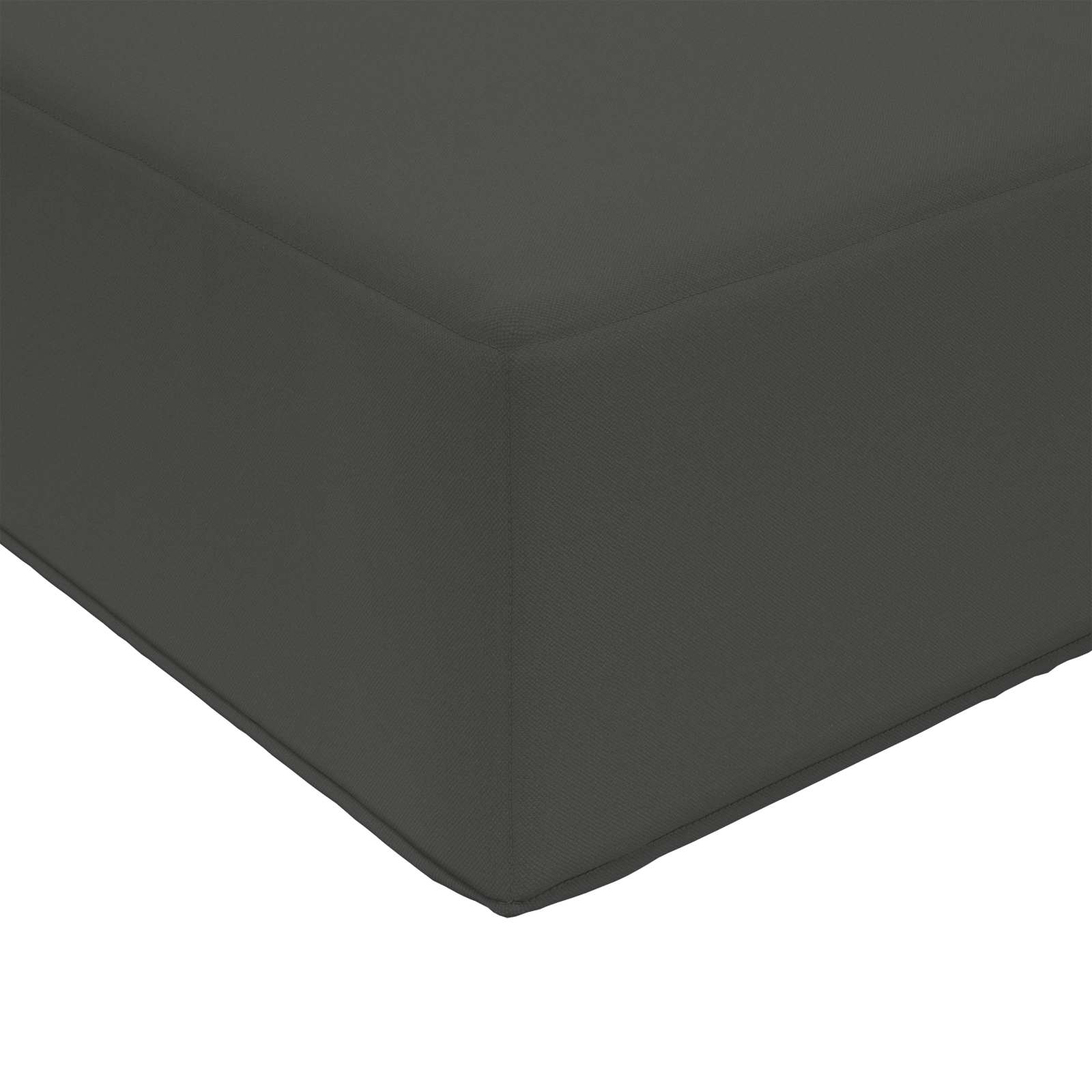 Sofakissen für draußen Polyester Anthrazit 60 x 60 cm