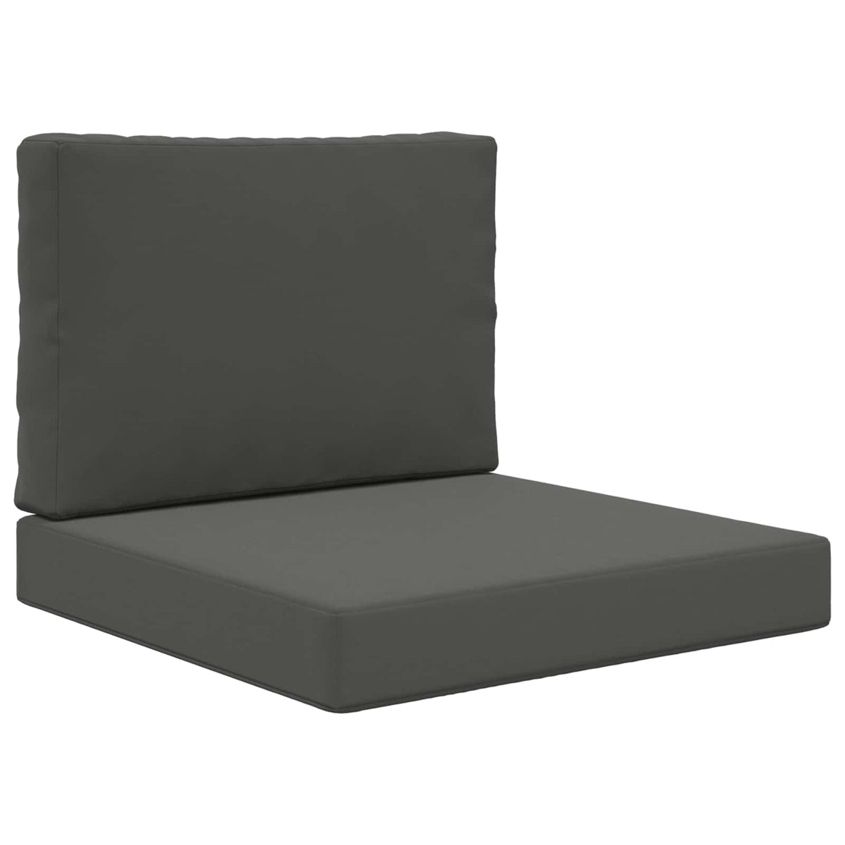 Sofakissen für draußen Polyester Anthrazit 60 x 60 cm