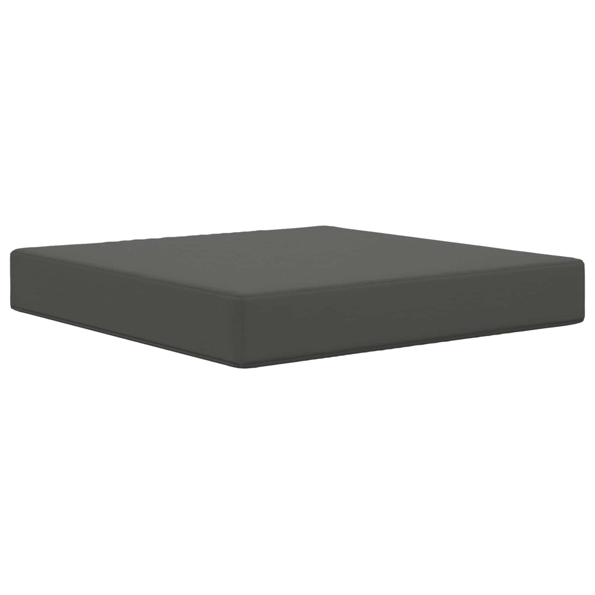 Sofakissen für draußen Polyester Anthrazit 60 x 60 cm