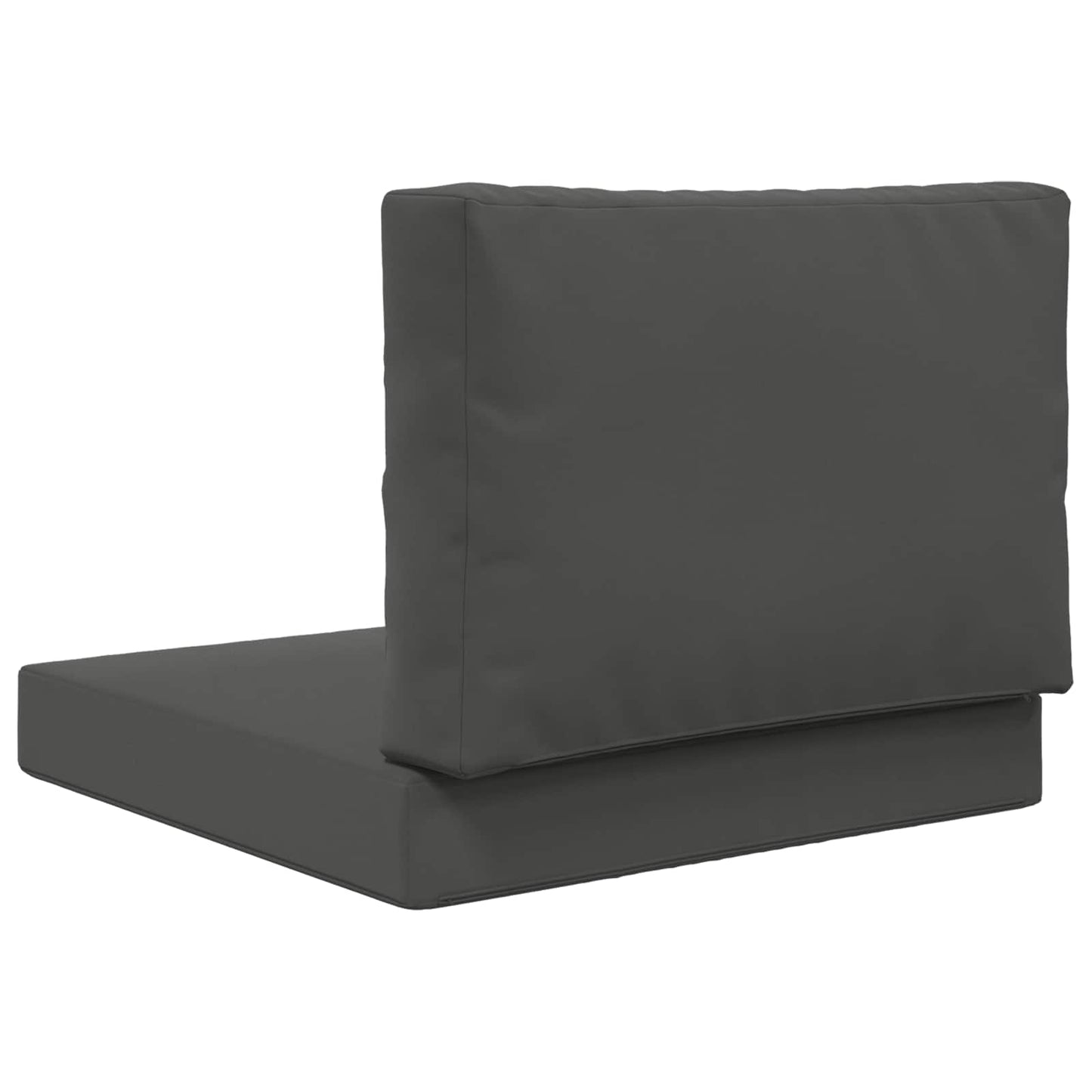 Sofakissen für draußen Polyester Anthrazit 60 x 60 cm