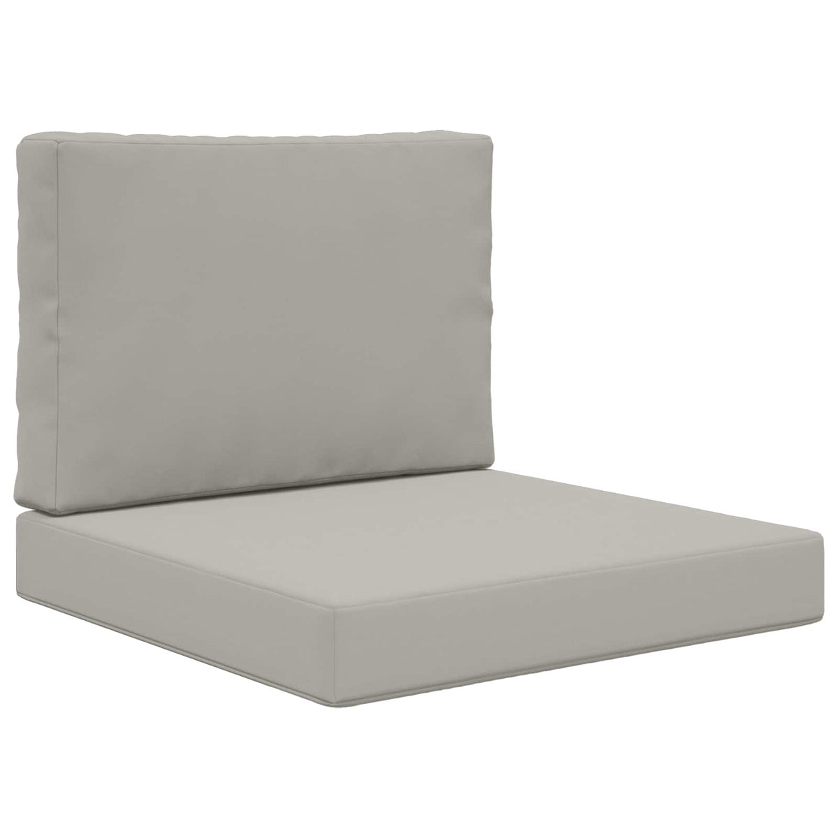 Sofakissen für draußen Polyester Grau 60 x 60 cm