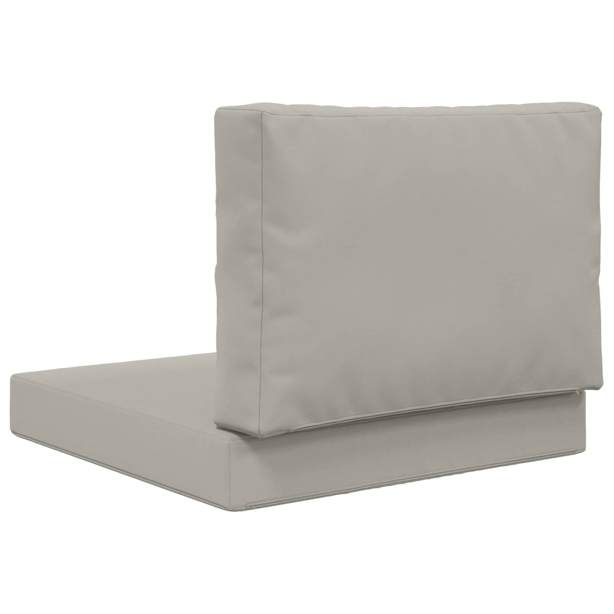 Sofakissen für draußen Polyester Grau 60 x 60 cm