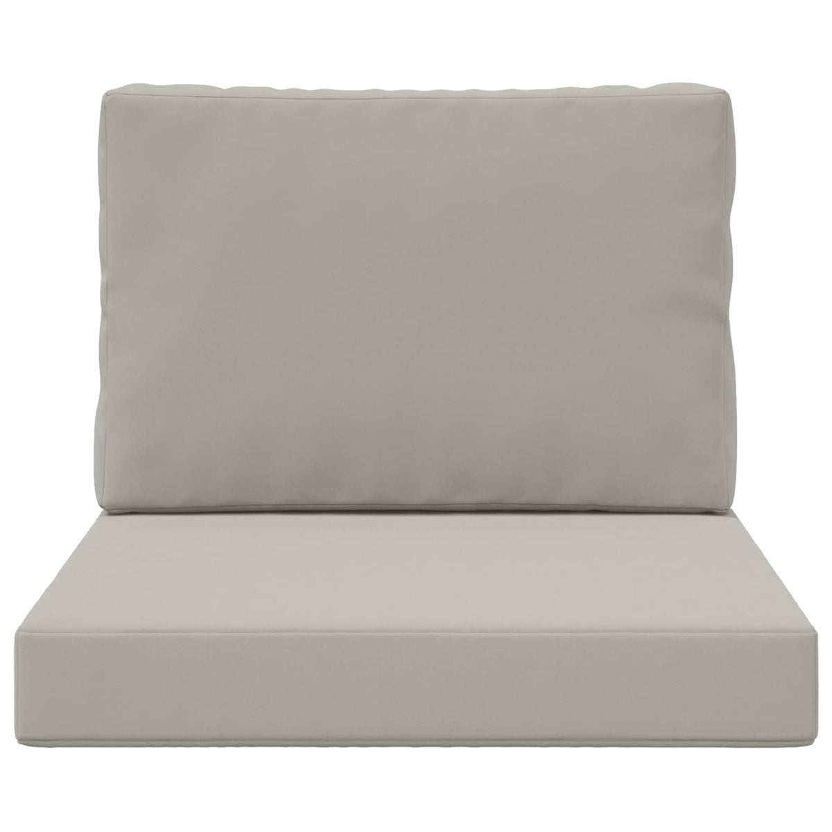 Sofakissen für draußen Polyester Grau 60 x 60 cm