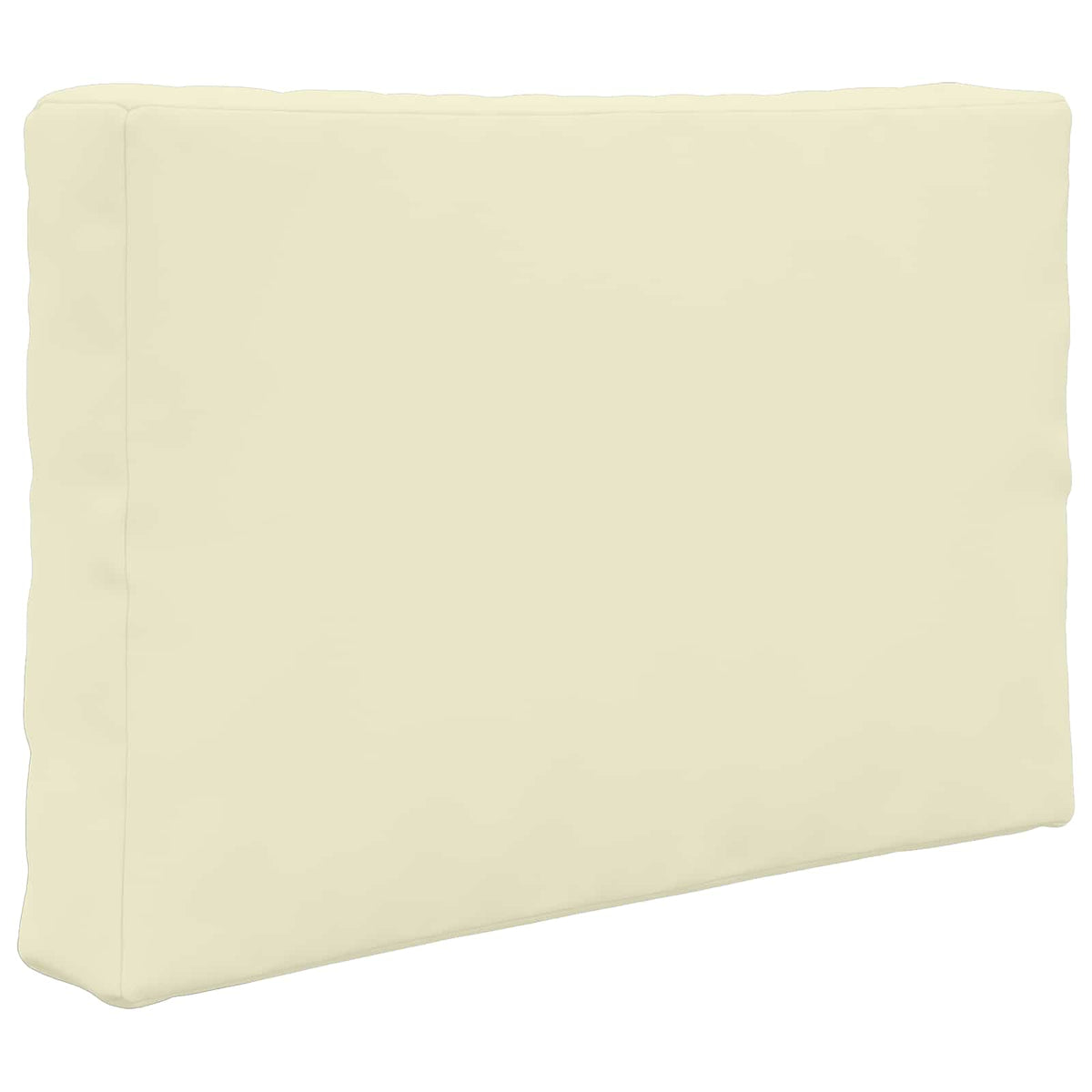 Sofakissen für draußen Polyester Creme 60 x 60 cm