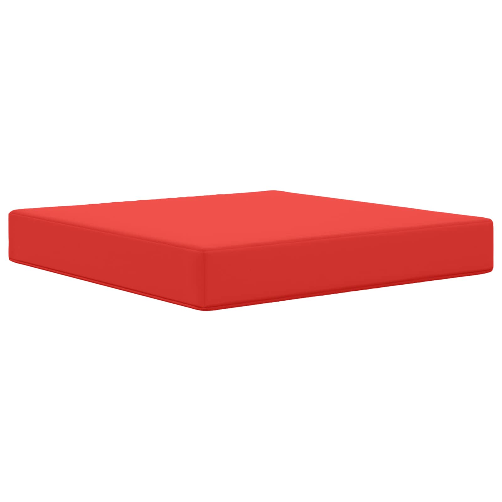 Sofakissen für draußen Polyester Rot 60 x 60 cm