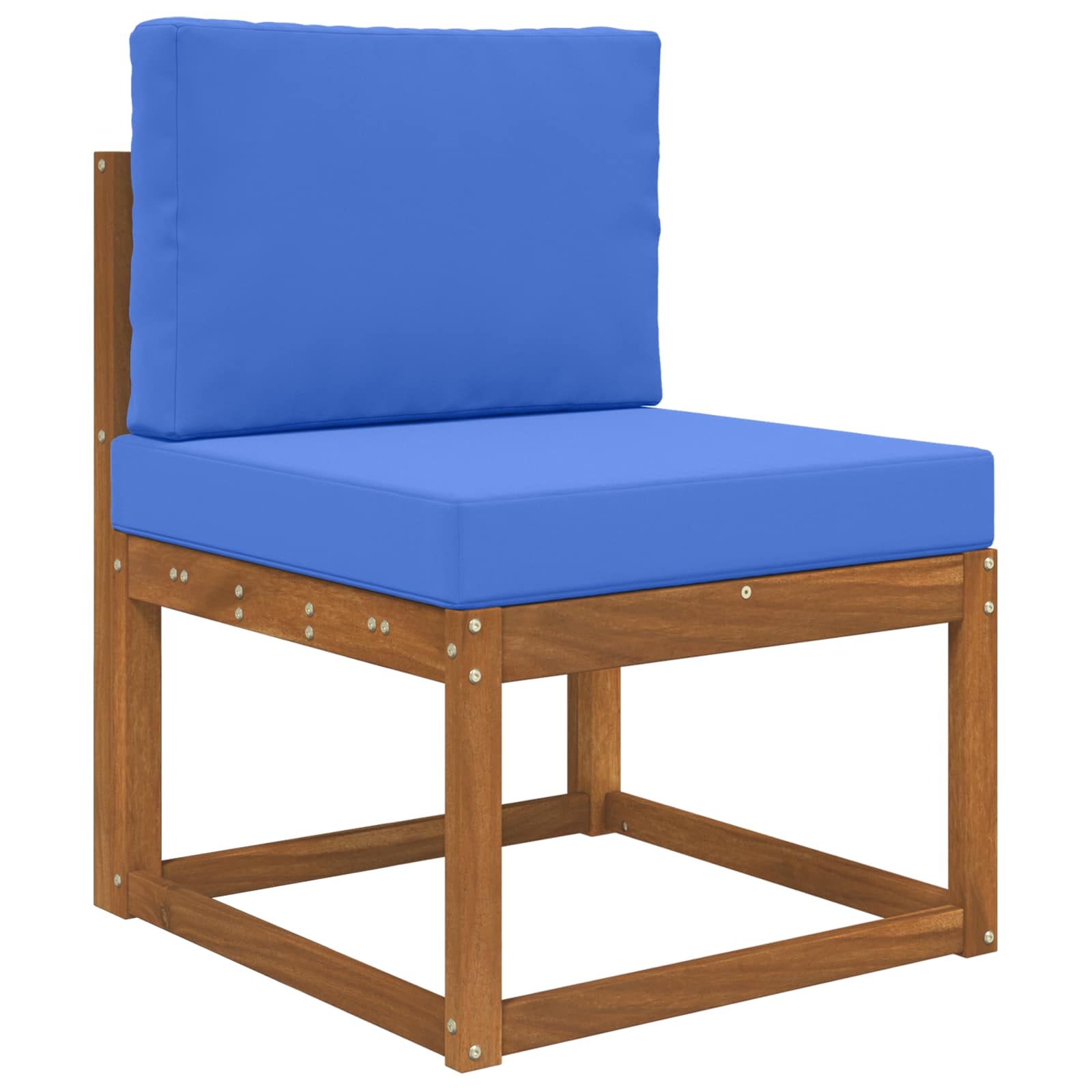 Sofakissen für draußen Polyester Königsblau 60 x 60 cm