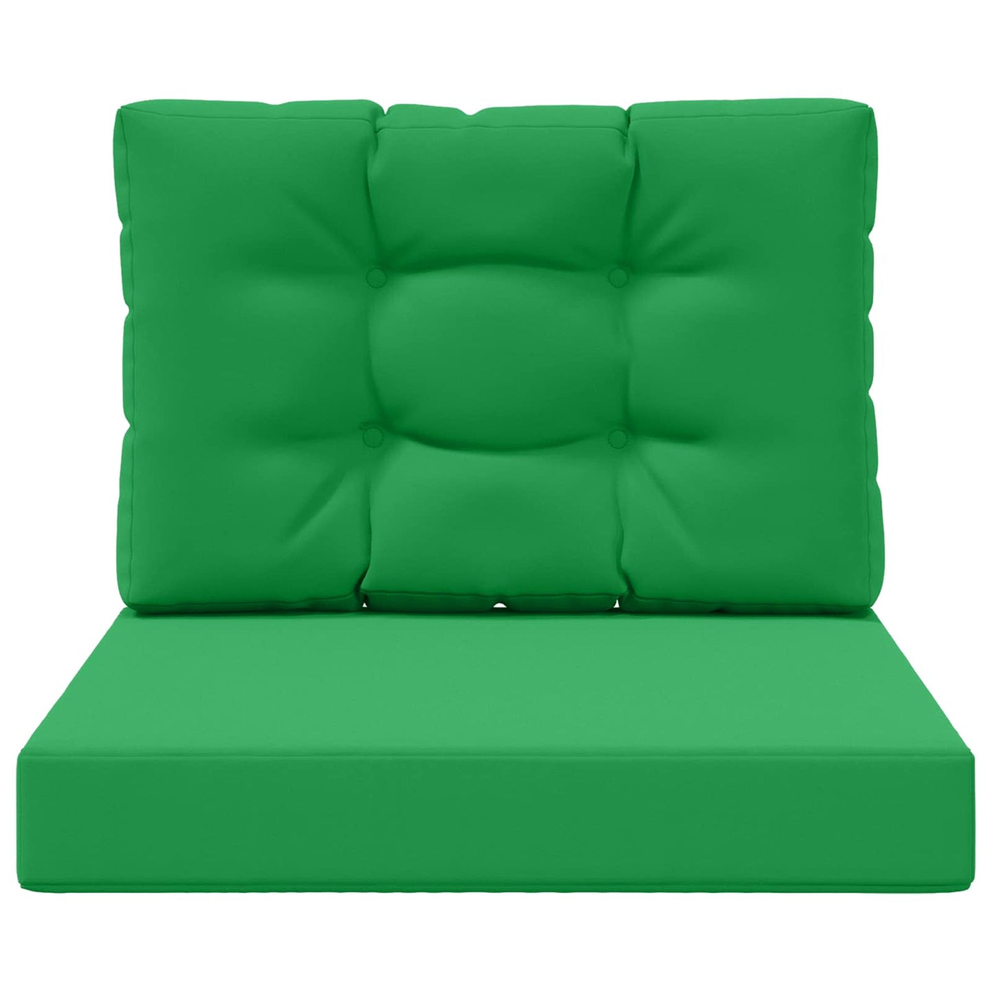 Sofakissen für draußen Polyester Grün 60 x 60 cm