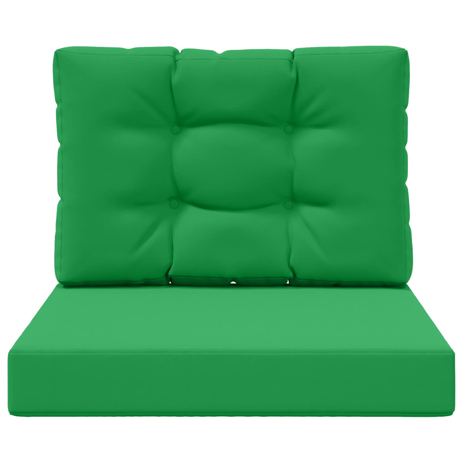 Sofakissen für draußen Polyester Grün 60 x 60 cm