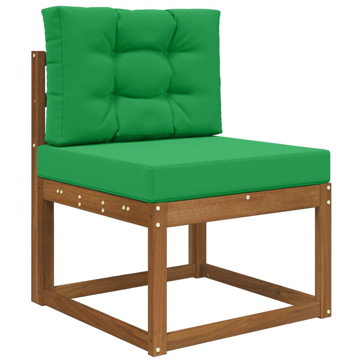 Sofakissen für draußen Polyester Grün 60 x 60 cm