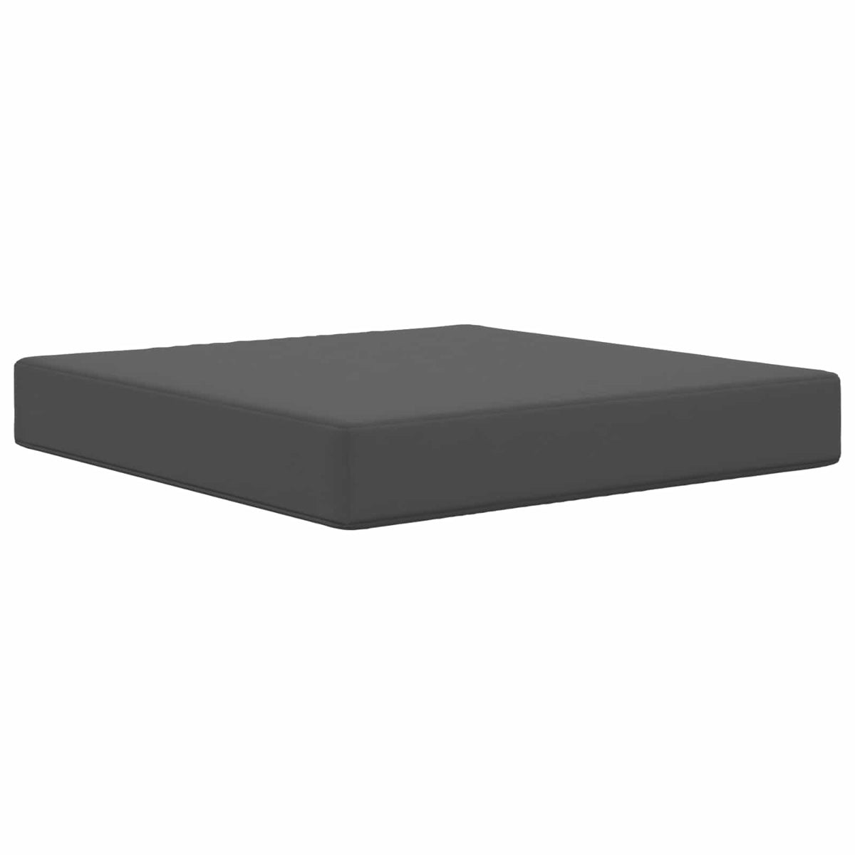 Sofakissen für draußen Polyester Anthrazit 60 x 60 cm