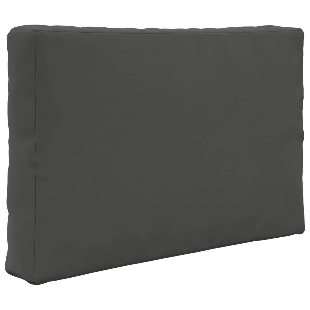 Sofakissen für draußen Polyester Anthrazit 60 x 60 cm
