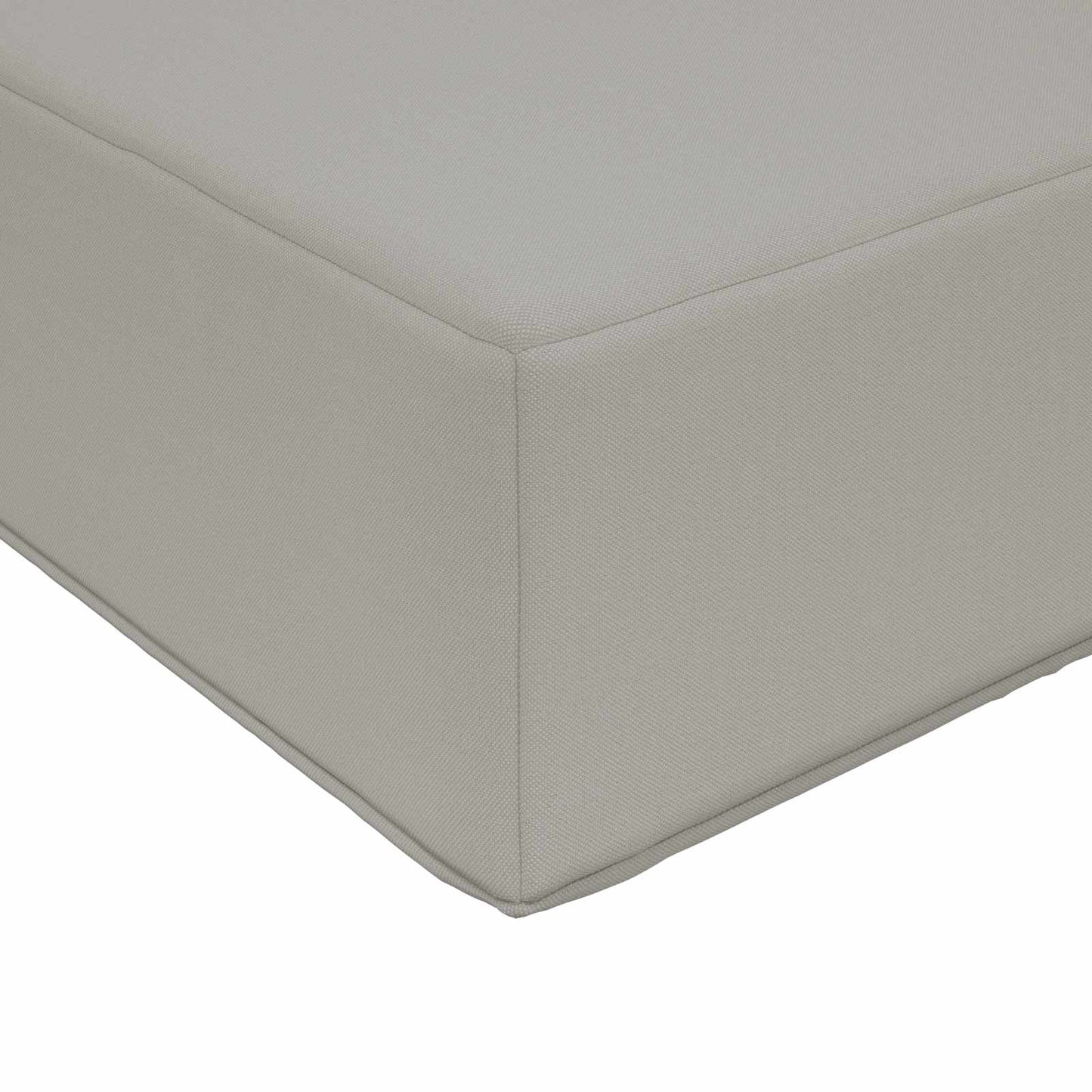 Sofakissen für draußen Polyester Grau 60 x 60 cm