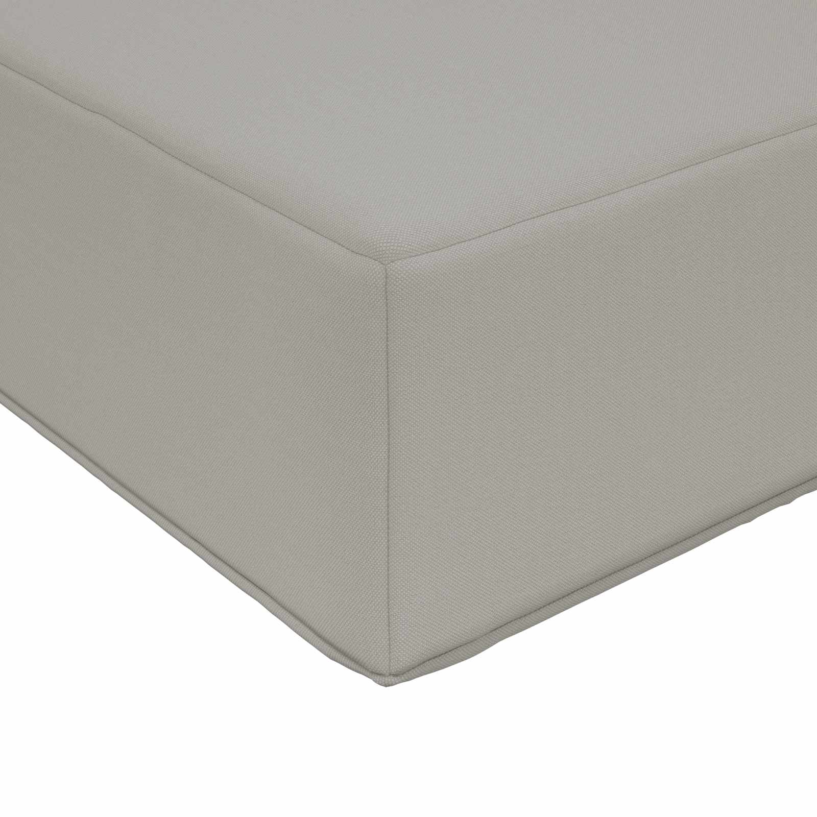 Sofakissen für draußen Polyester Grau 60 x 60 cm