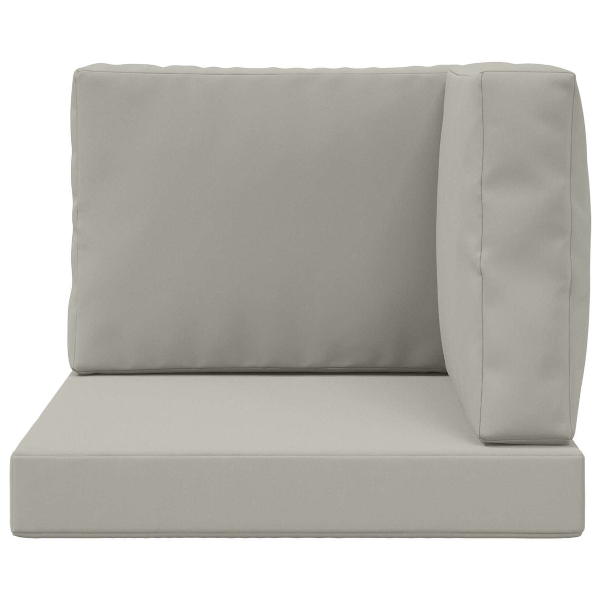 Sofakissen für draußen Polyester Grau 60 x 60 cm