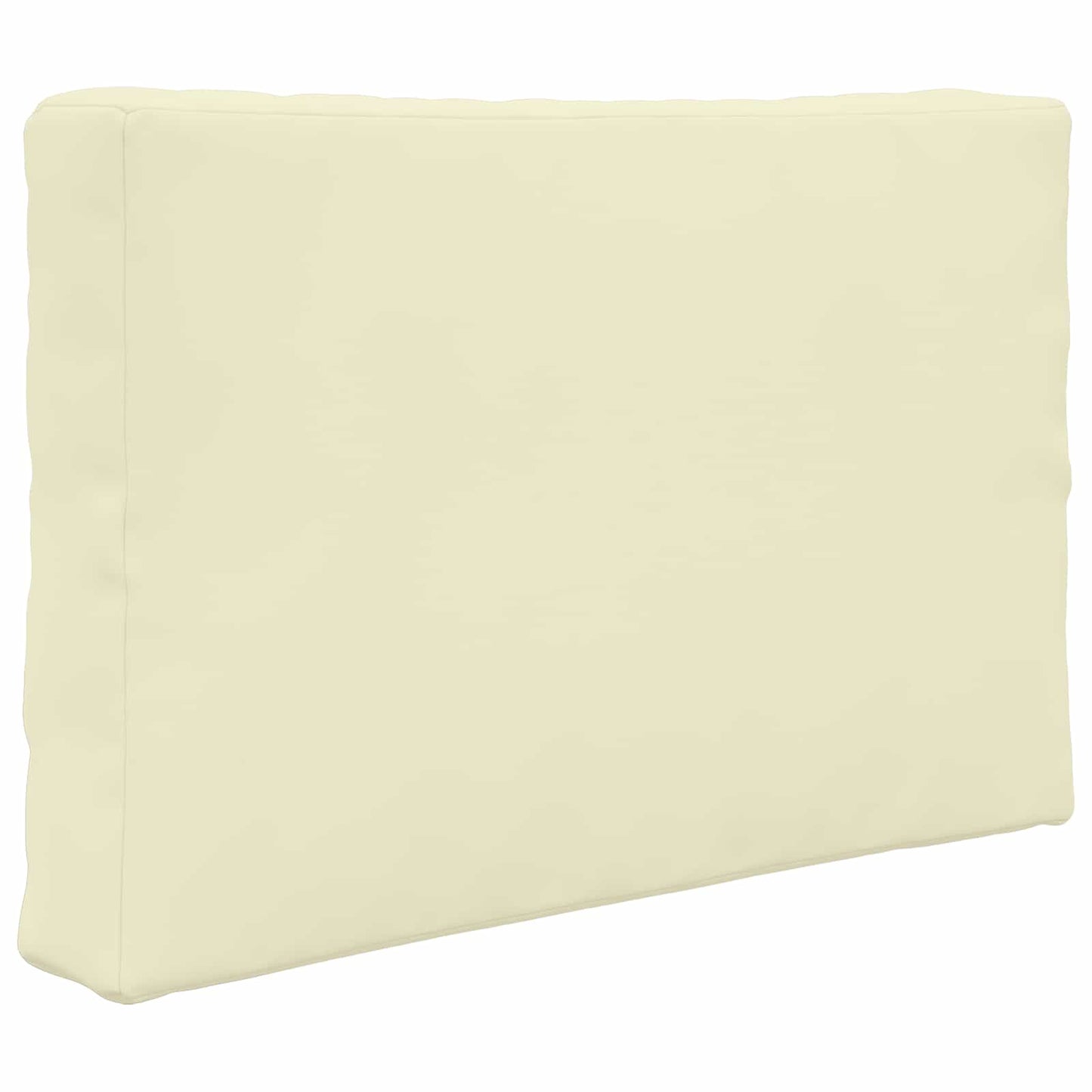 Sofakissen für draußen Polyester Creme 60 x 60 cm