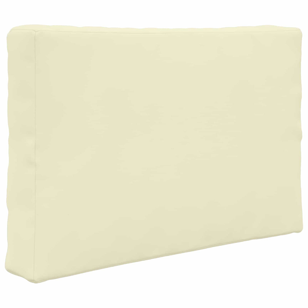 Sofakissen für draußen Polyester Creme 60 x 60 cm