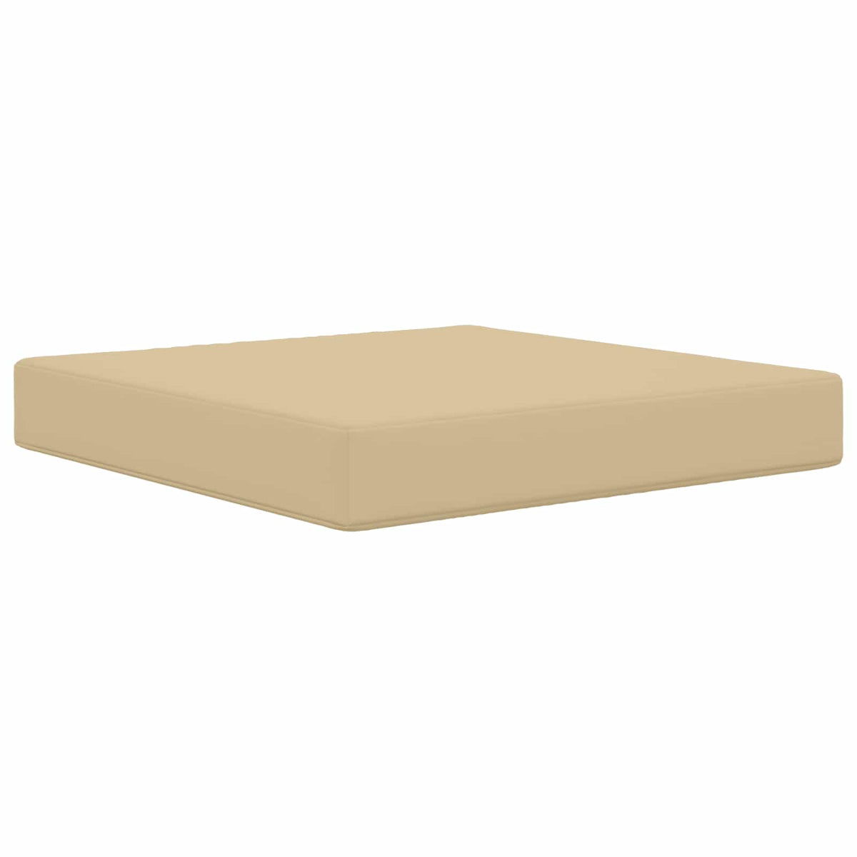 Sofakissen für draußen Polyester Beige 60 x 60 cm