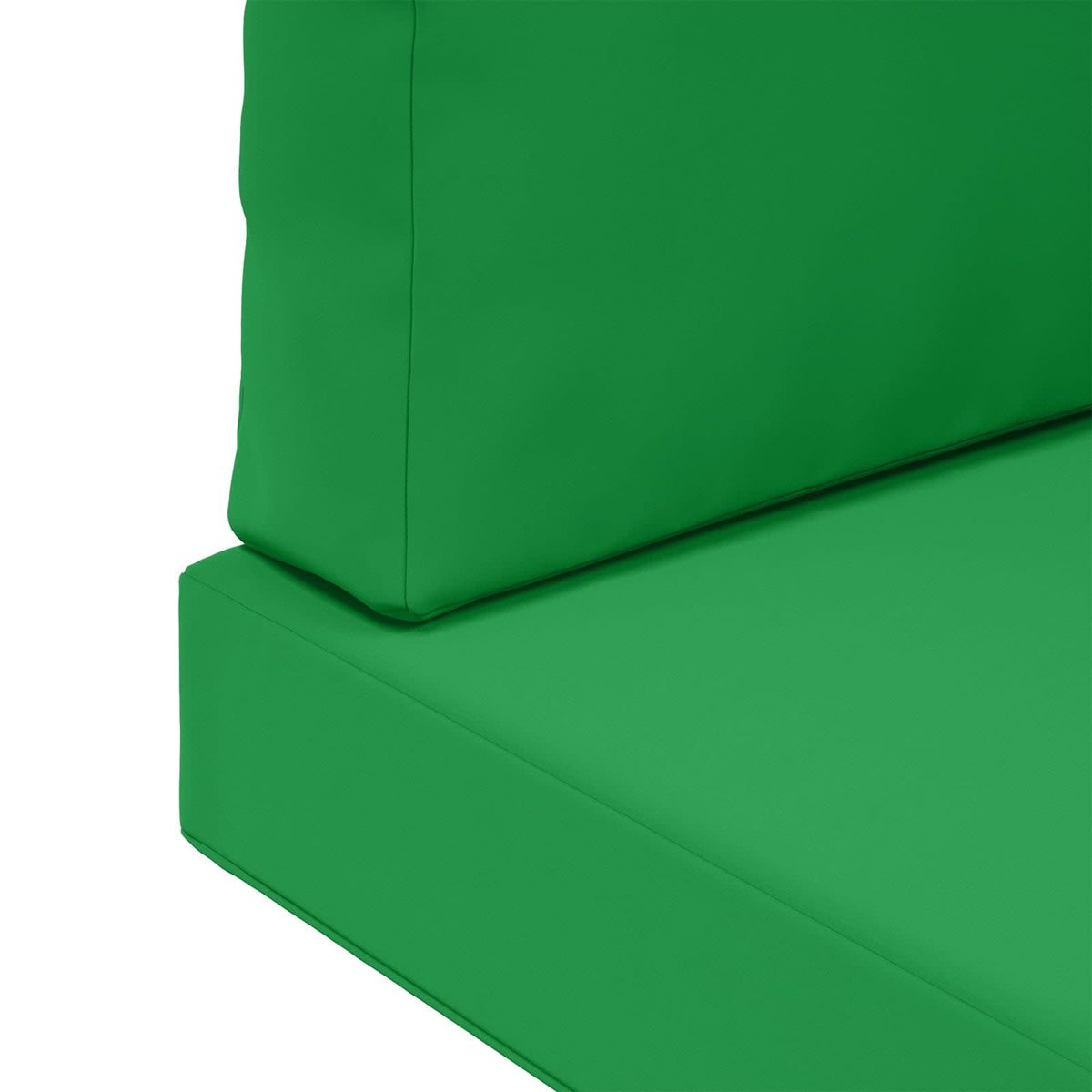 Sofakissen für draußen Polyester Grün 60 x 60 cm