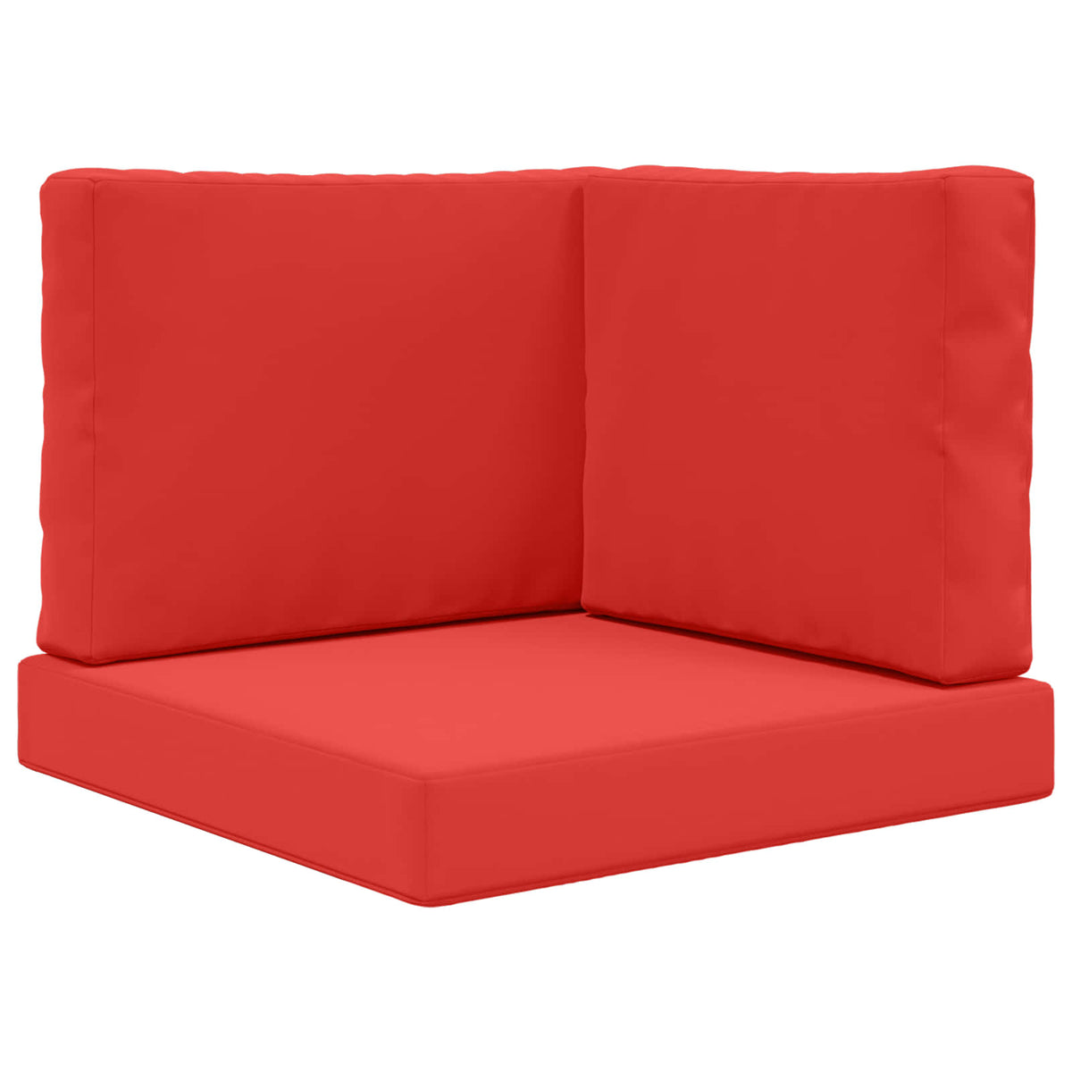 Sofakissen für draußen Polyester Rot 60 x 60 cm