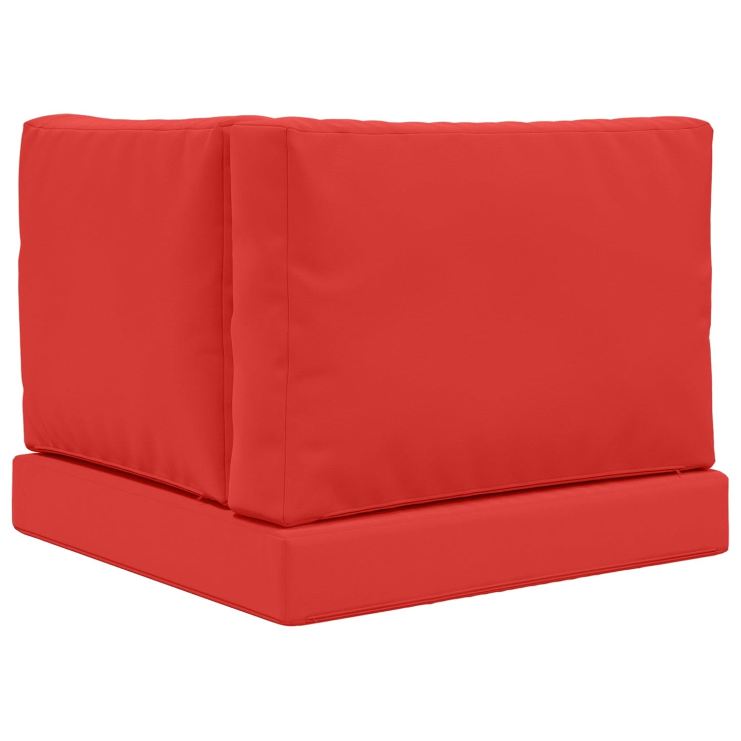 Sofakissen für draußen Polyester Rot 60 x 60 cm