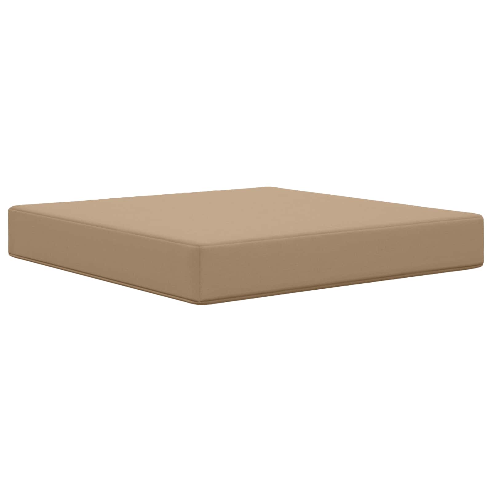 Sofakissen für draußen Polyester Taupe 60 x 60 cm