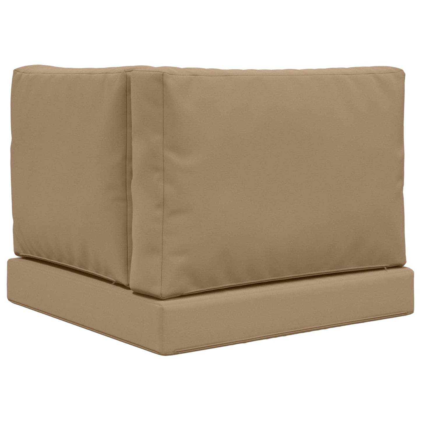 Sofakissen für draußen Polyester Taupe 60 x 60 cm