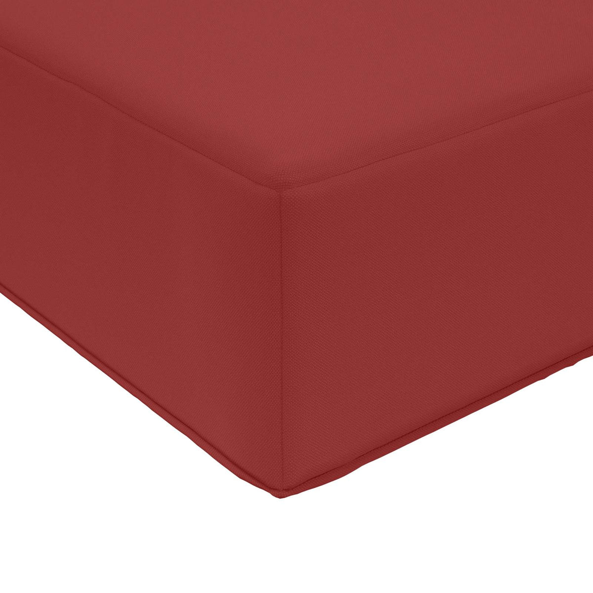 Sofakissen für draußen Polyester Weinrot 60 x 60 cm