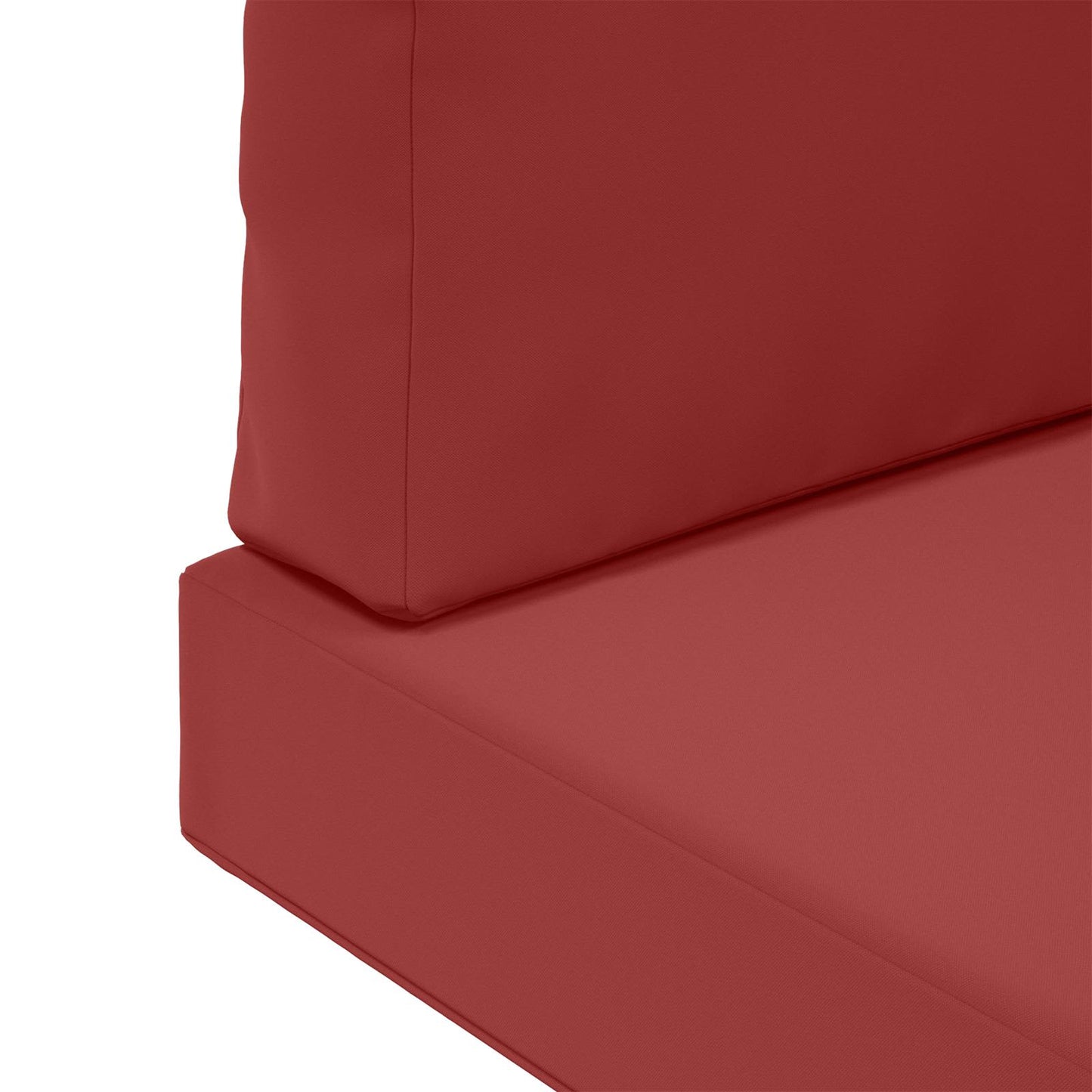 Sofakissen für draußen Polyester Weinrot 60 x 60 cm