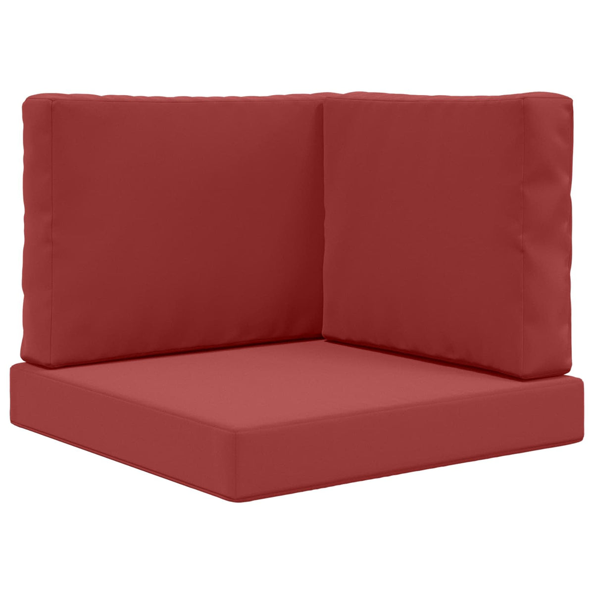 Sofakissen für draußen Polyester Weinrot 60 x 60 cm