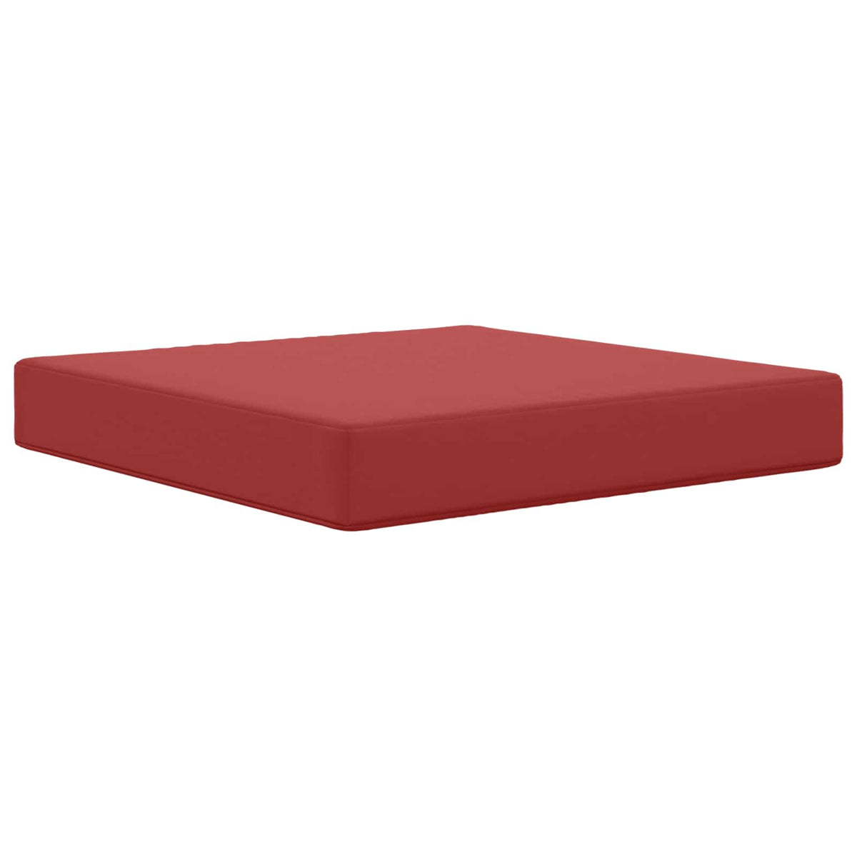Sofakissen für draußen Polyester Weinrot 60 x 60 cm