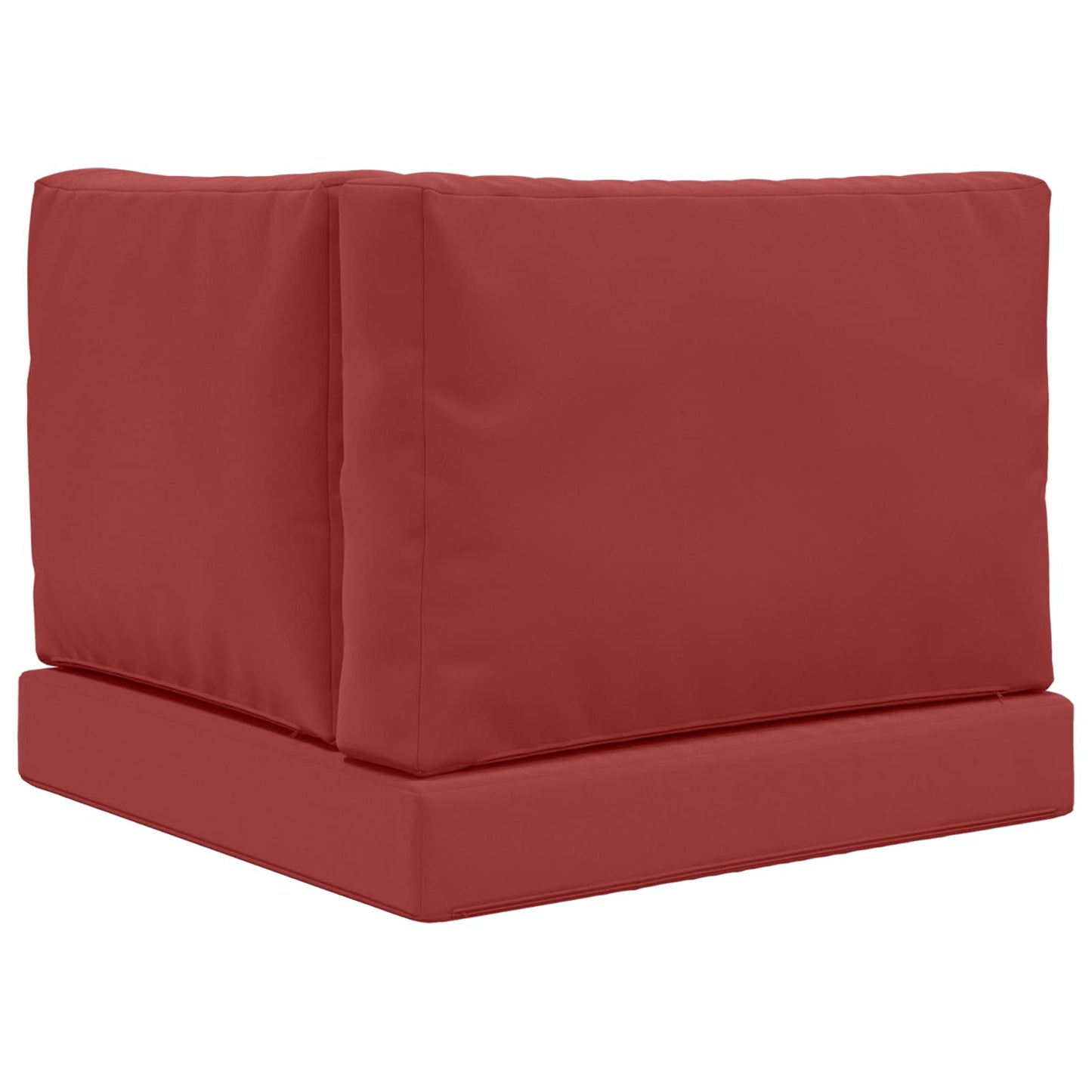 Sofakissen für draußen Polyester Weinrot 60 x 60 cm