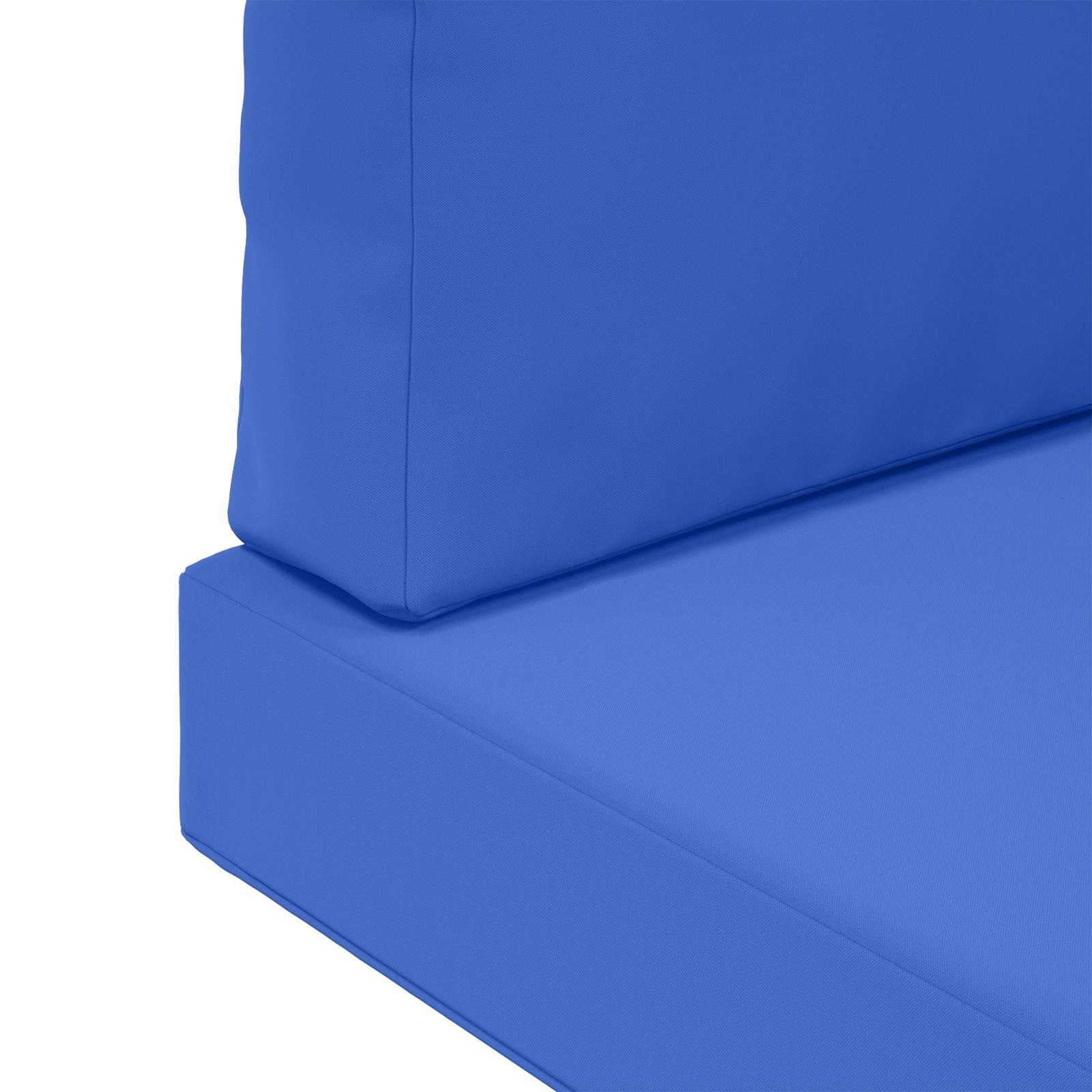 Sofakissen für draußen Polyester Königsblau 60 x 60 cm