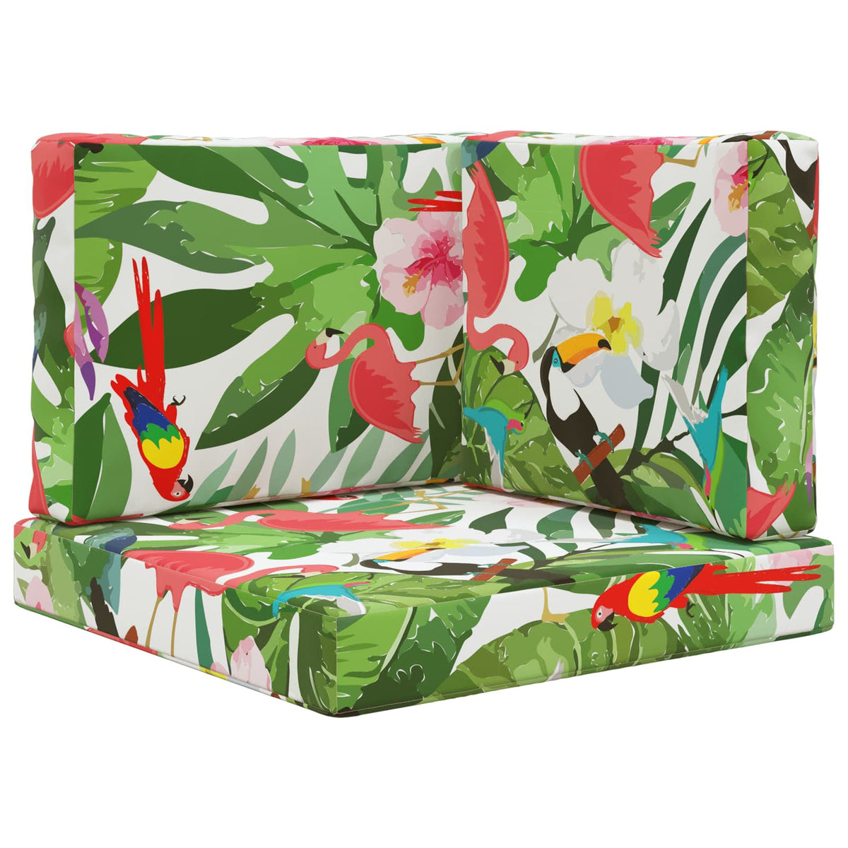 Sofakissen für draußen Polyester Bunt 60 x 60 cm