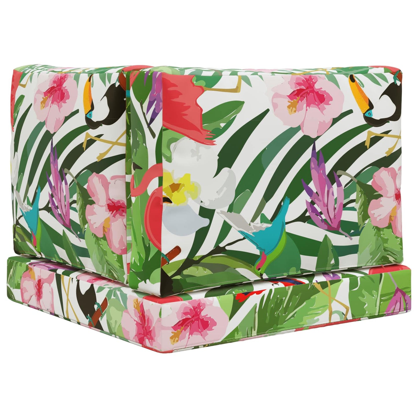 Sofakissen für draußen Polyester Bunt 60 x 60 cm