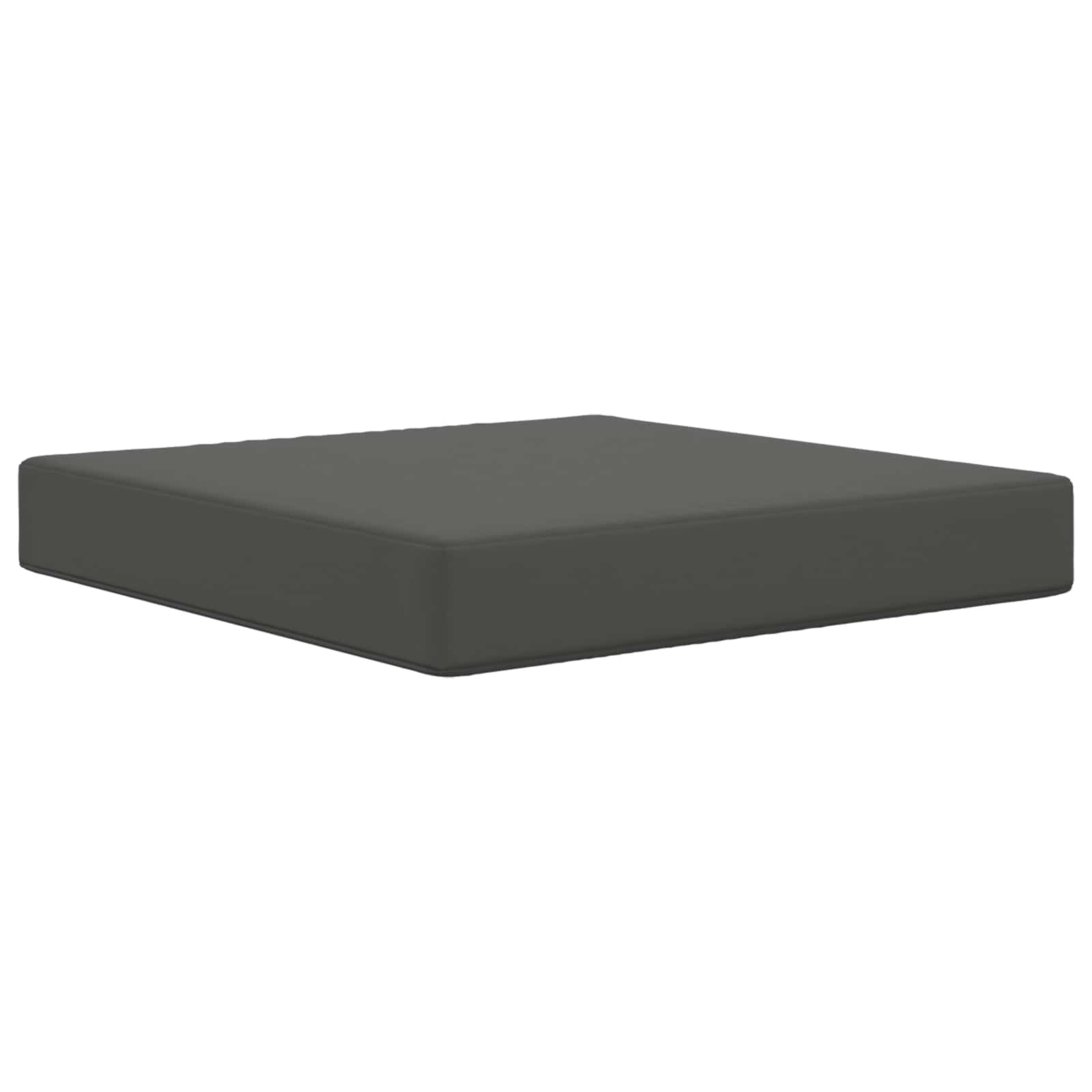 Sofakissen für draußen Polyester Anthrazit 60 x 60 cm