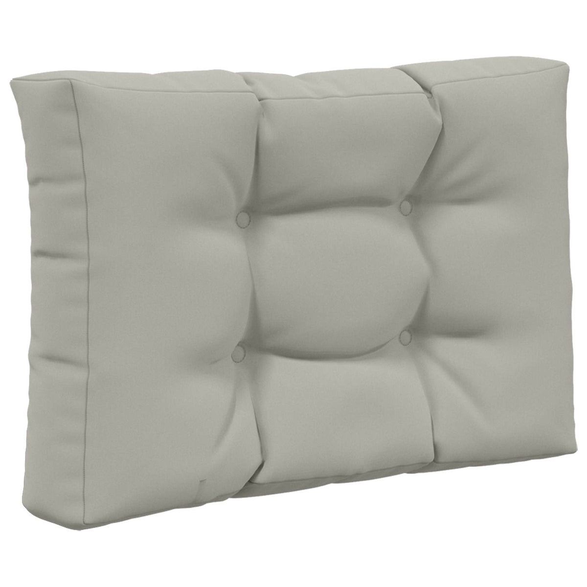 Sofakissen für draußen Polyester Grau 60 x 60 cm