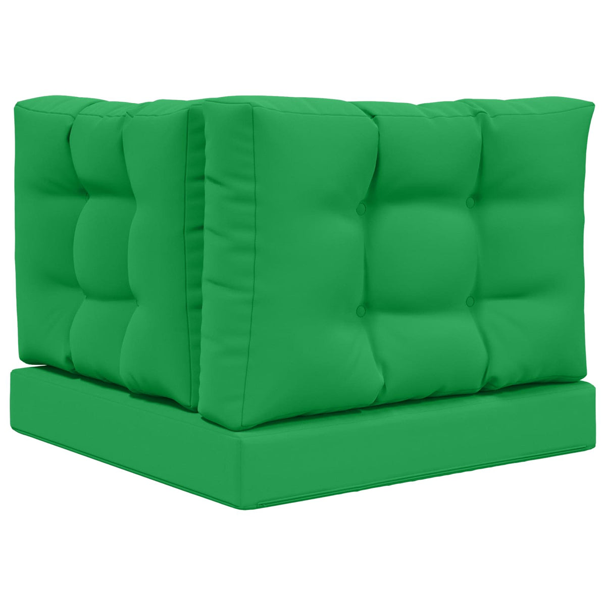 Sofakissen für draußen Polyester Grün 60 x 60 cm