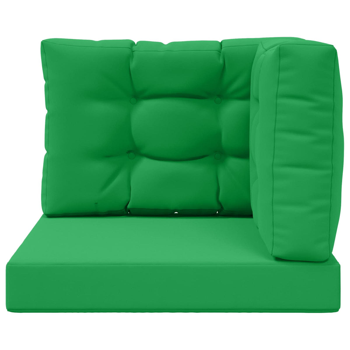 Sofakissen für draußen Polyester Grün 60 x 60 cm