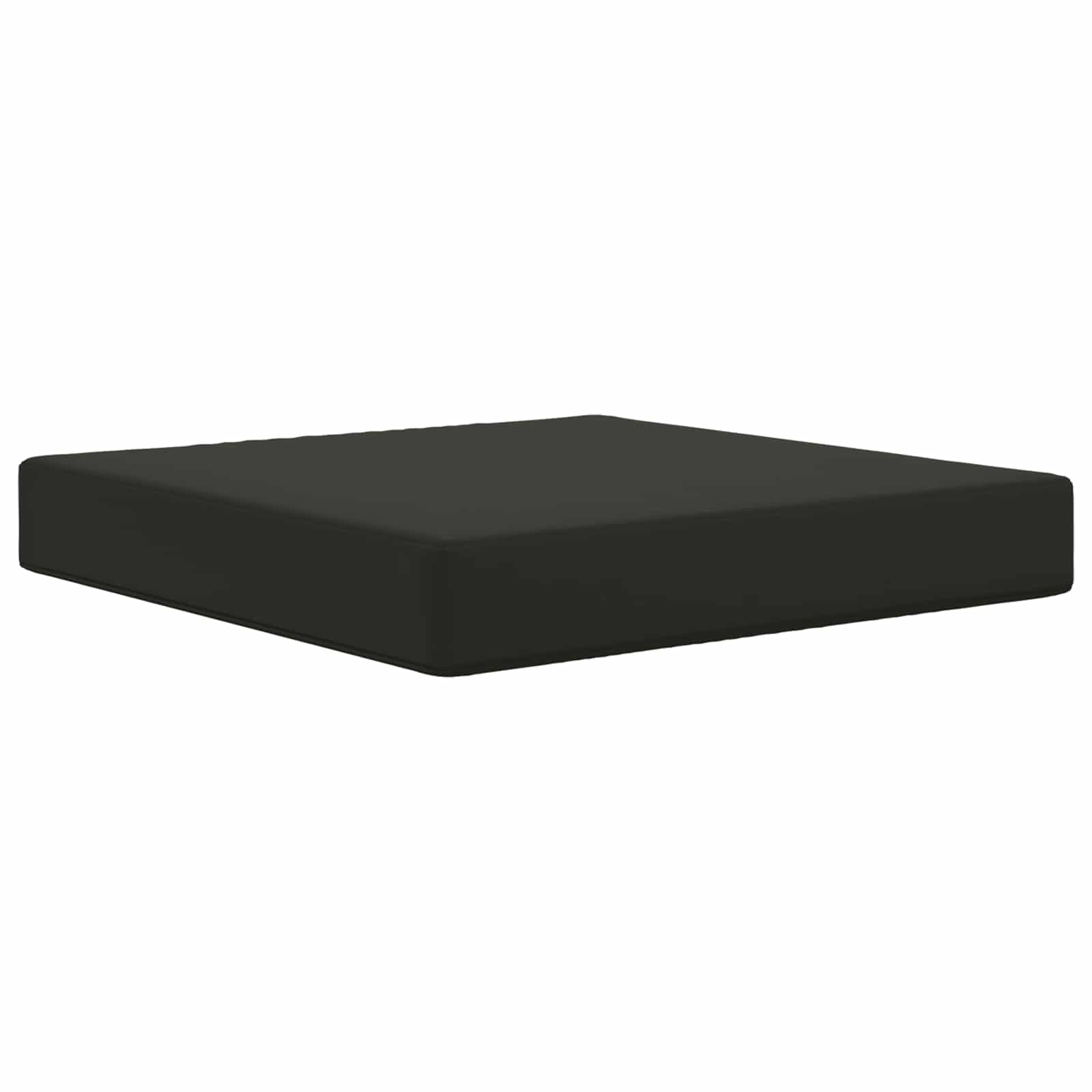 Sofakissen für draußen Polyester Schwarz 60 x 60 cm