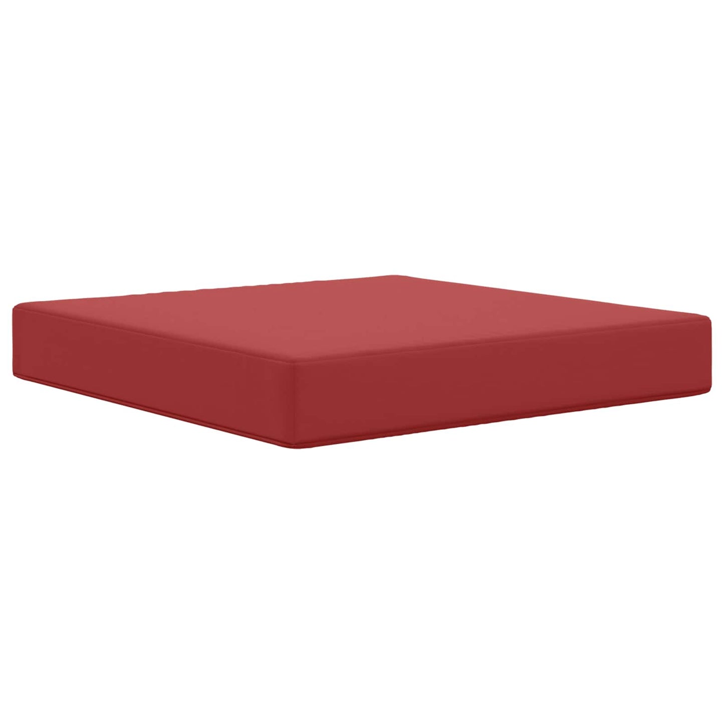 Sofakissen für draußen Polyester Weinrot 60 x 60 cm