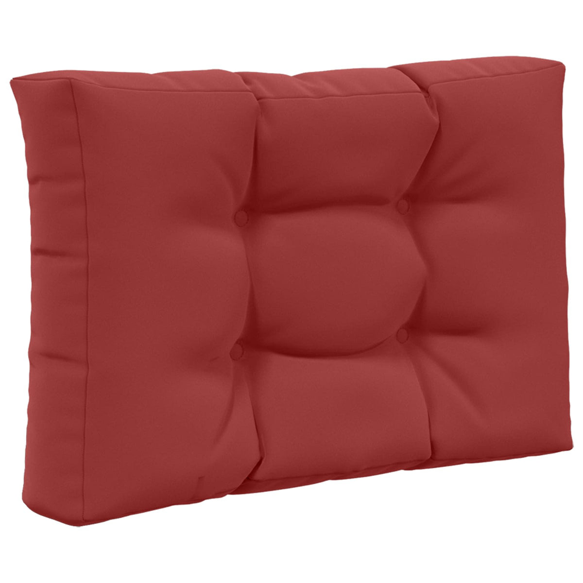 Sofakissen für draußen Polyester Weinrot 60 x 60 cm