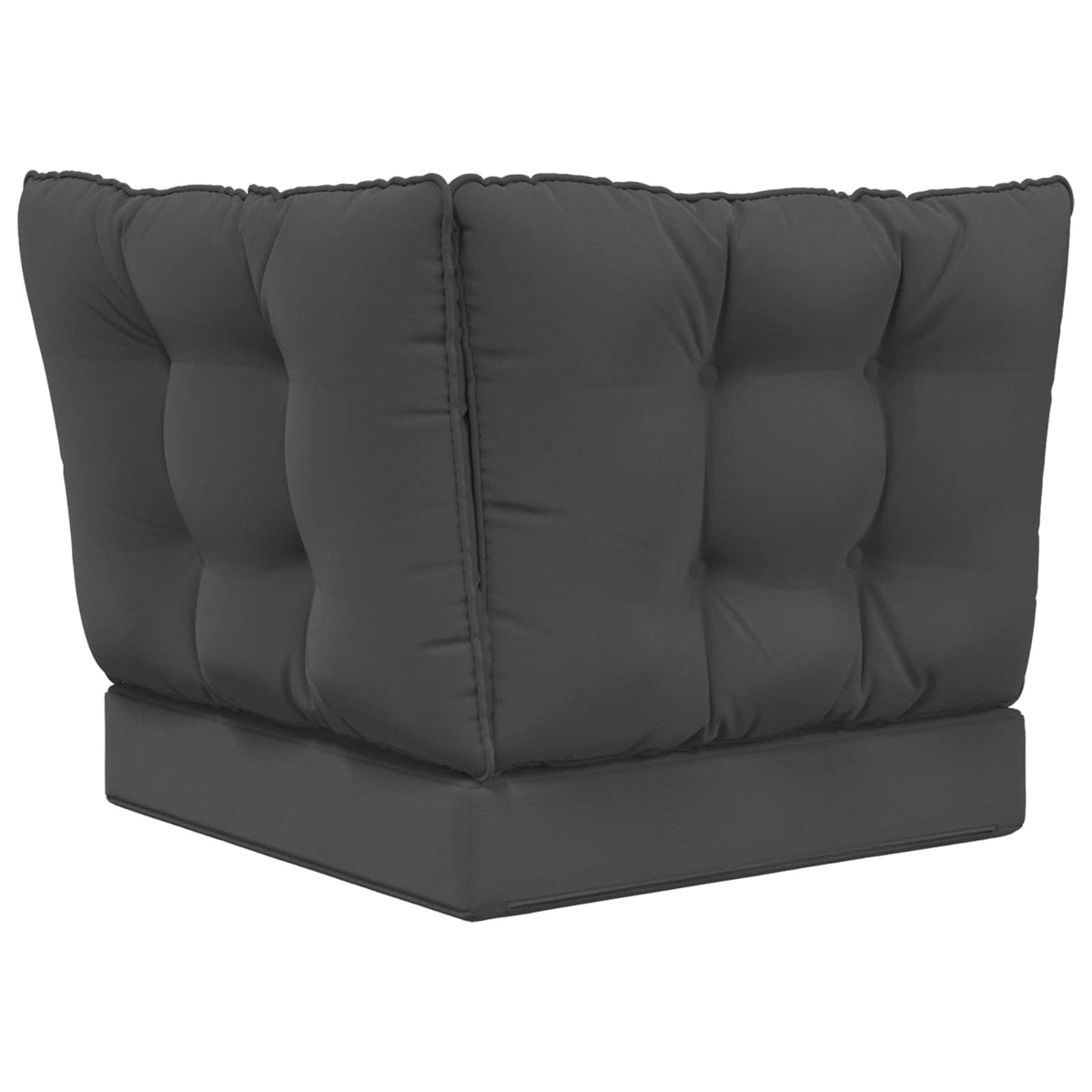 Sofakissen für draußen Polyester Anthrazit 50,5 x 50,5 cm