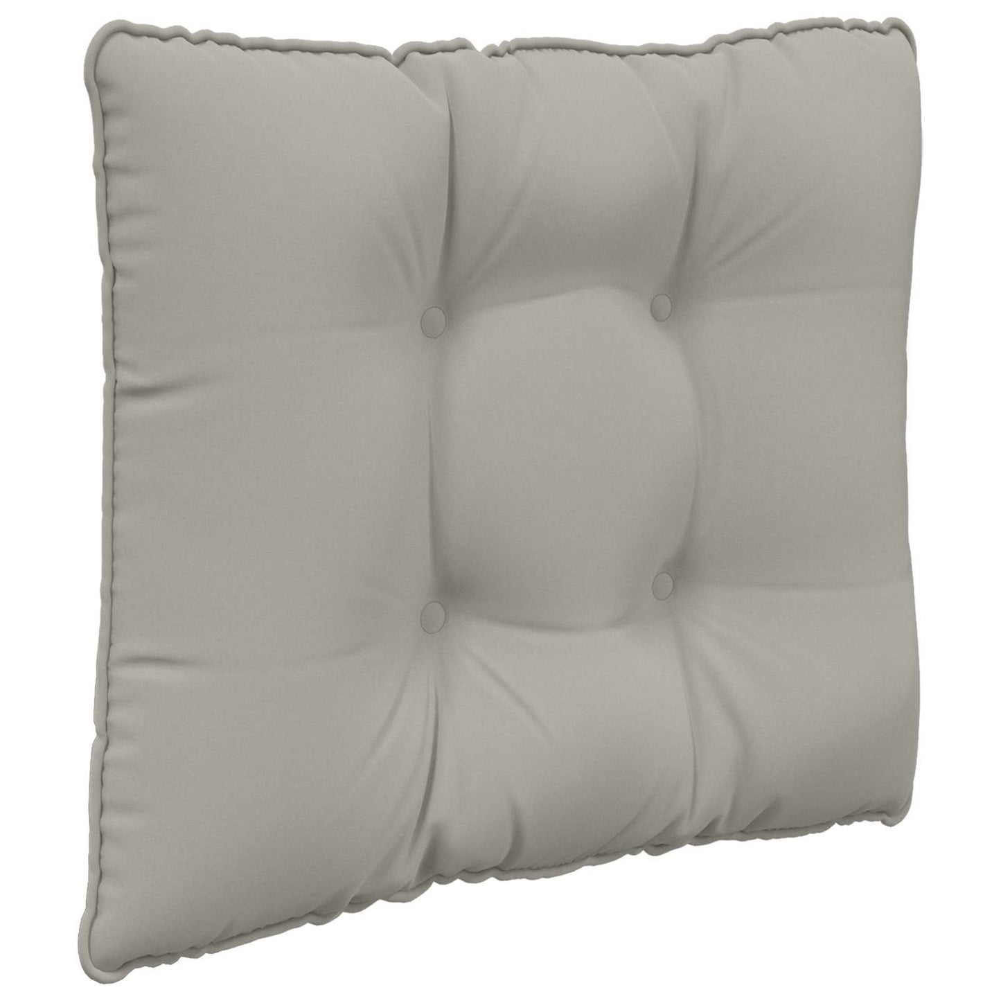 Sofakissen für draußen Polyester Grau 50,5 x 50,5 cm