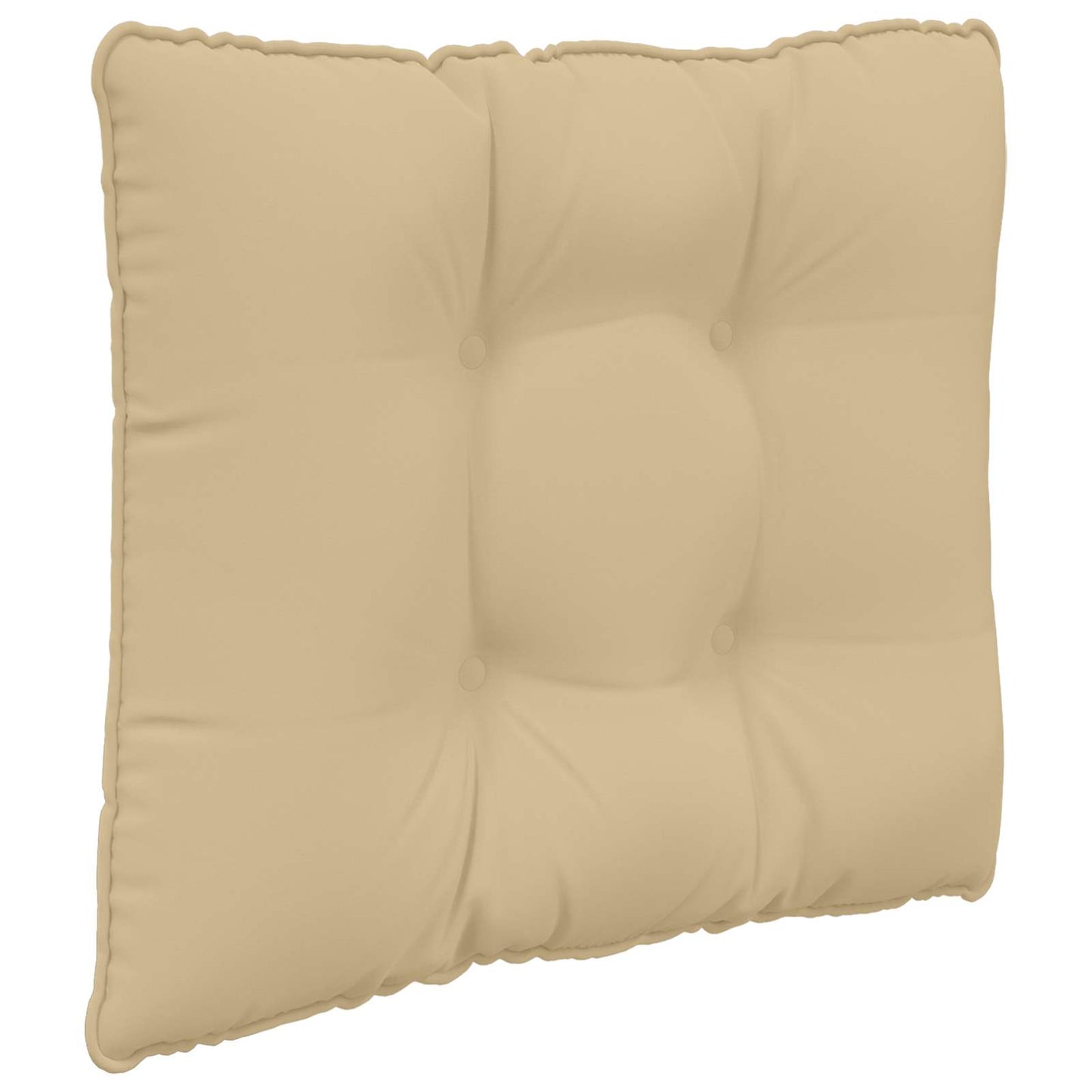 Sofakissen für draußen Polyester Beige 50,5 x 50,5 cm