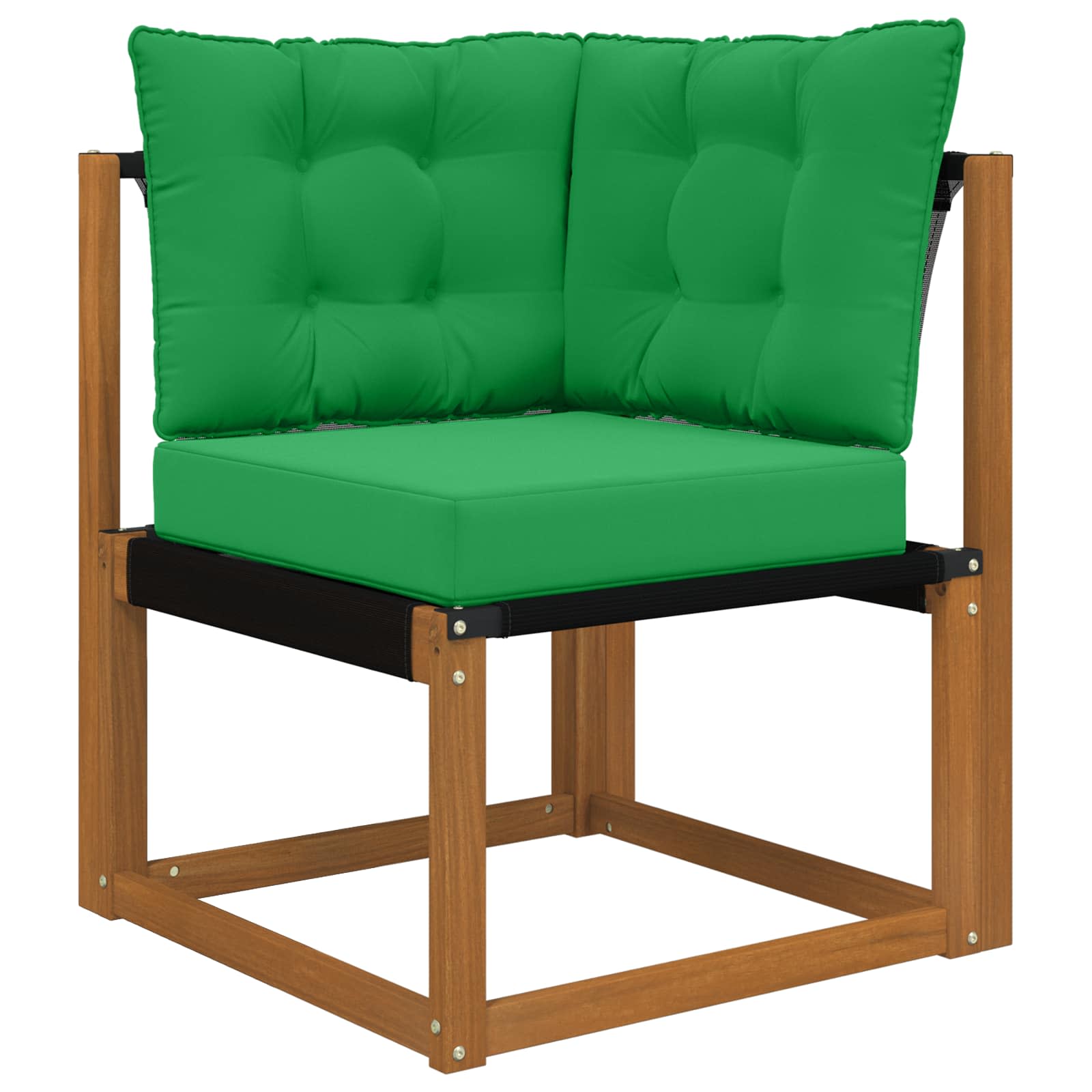 Sofakissen für draußen Polyester Grün 50,5 x 50,5 cm