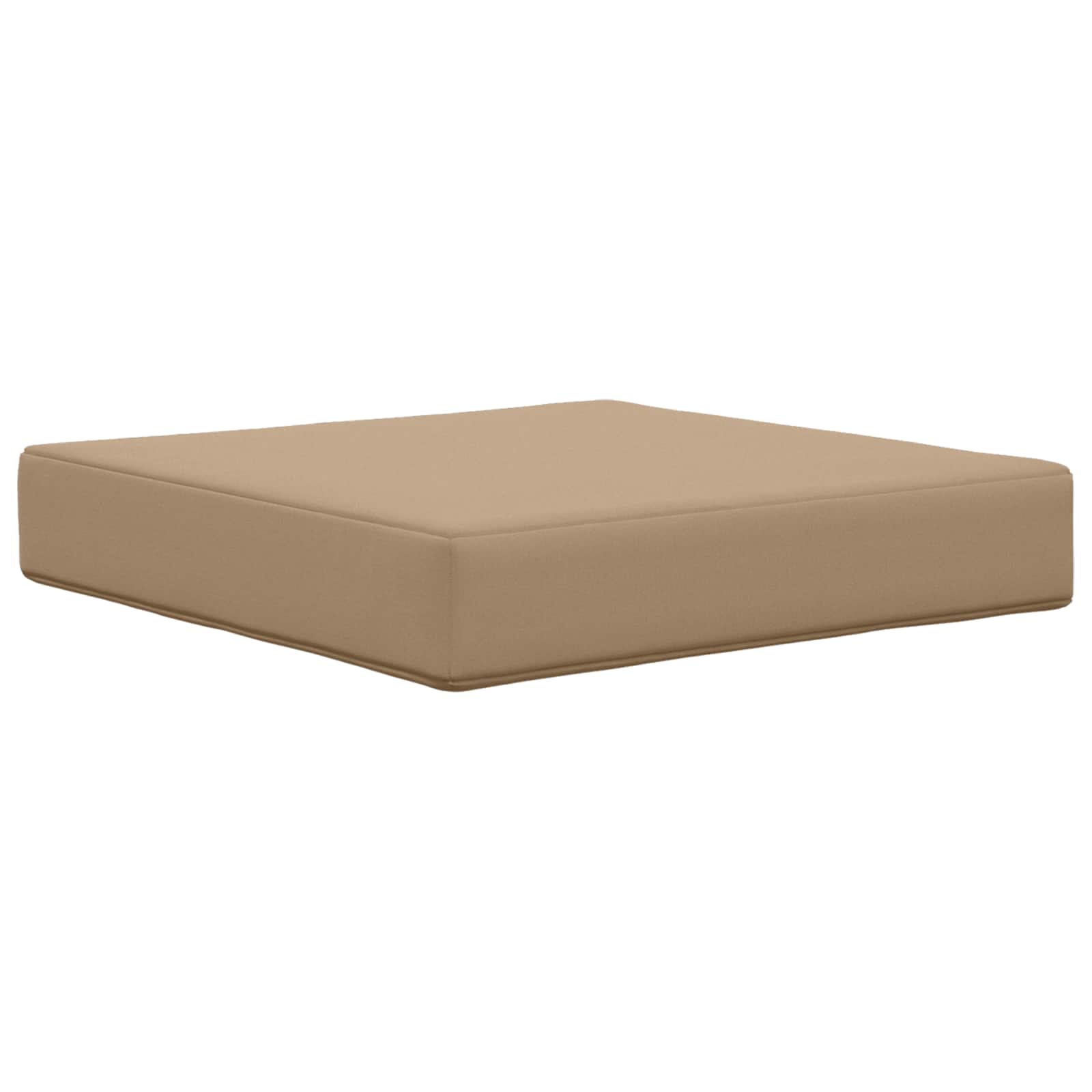 Sofakissen für draußen Polyester Taupe 50,5 x 50,5 cm
